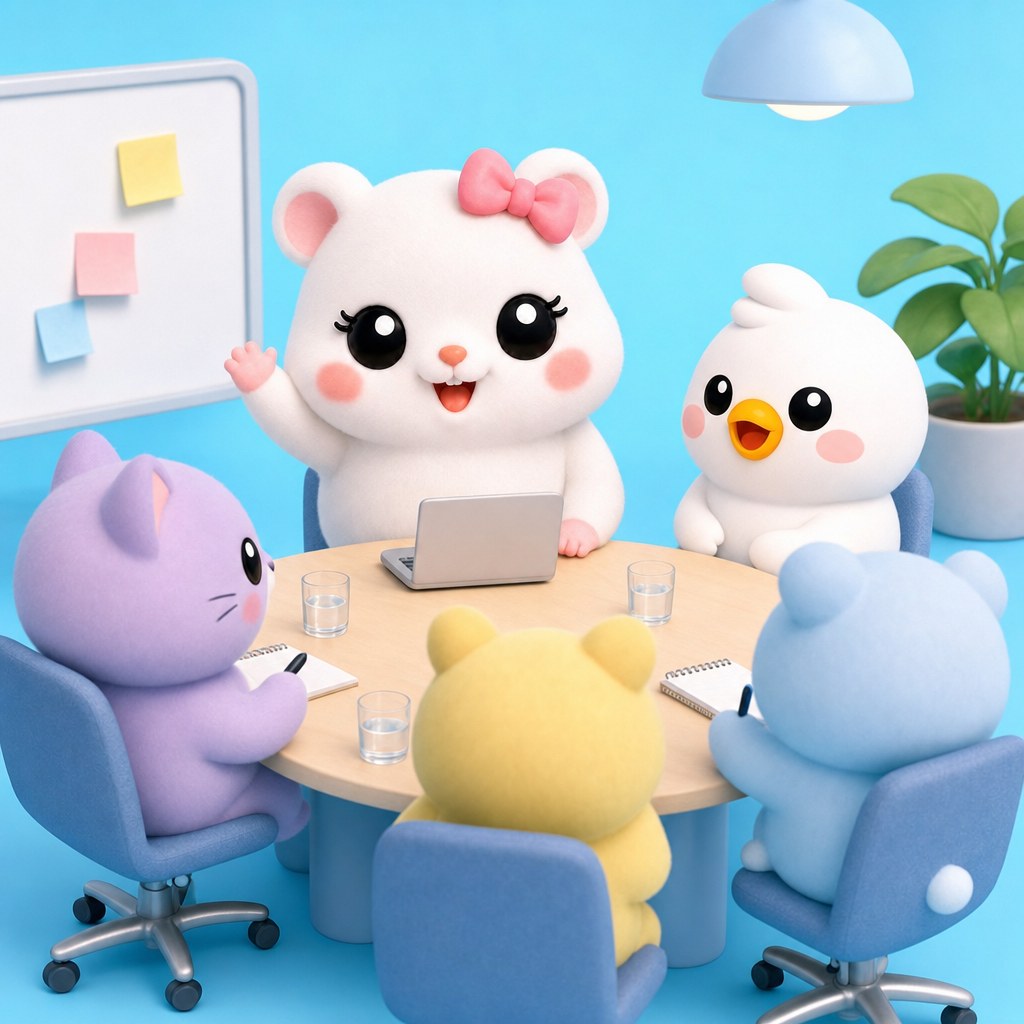회의 첫 30초의 3마디 — Let's get started / Go over the agenda / Let's dive right in